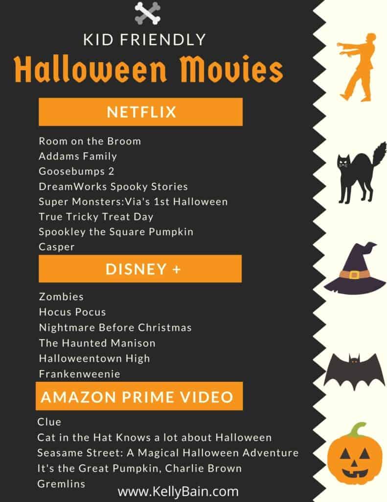 Family halloween movies to stream on Netflix, Disney +, Amazon Prime videos