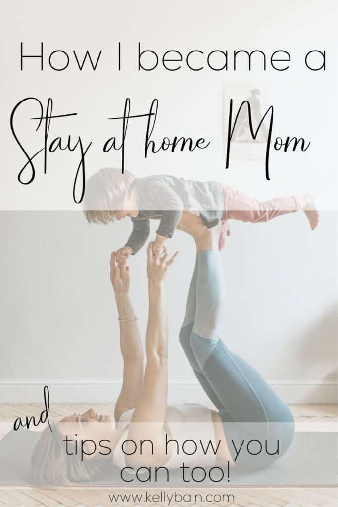 how to become a stay at home mom
