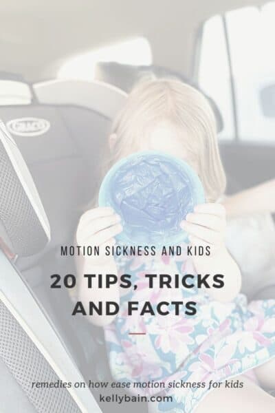 motion sickness remedies for kids