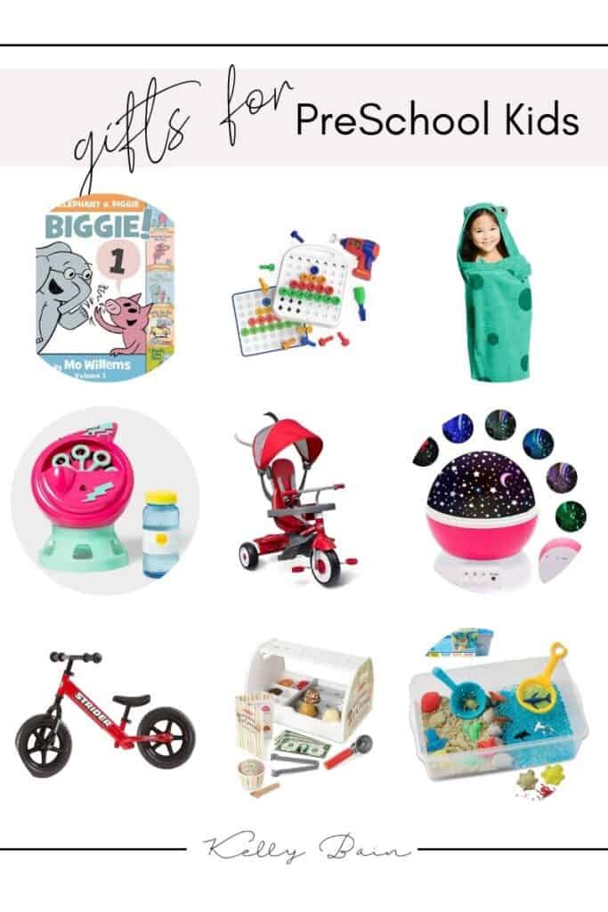 Christmas gift ideas for preschool kids