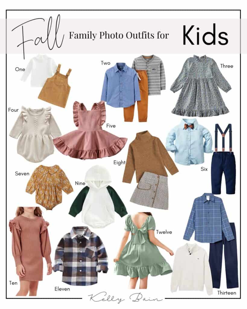 Affordable and Trendy Fall Family Photo Outfits